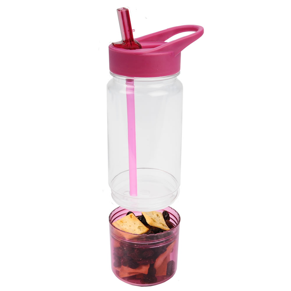 Polar Gear Sip and Snack Bottle Pink Image