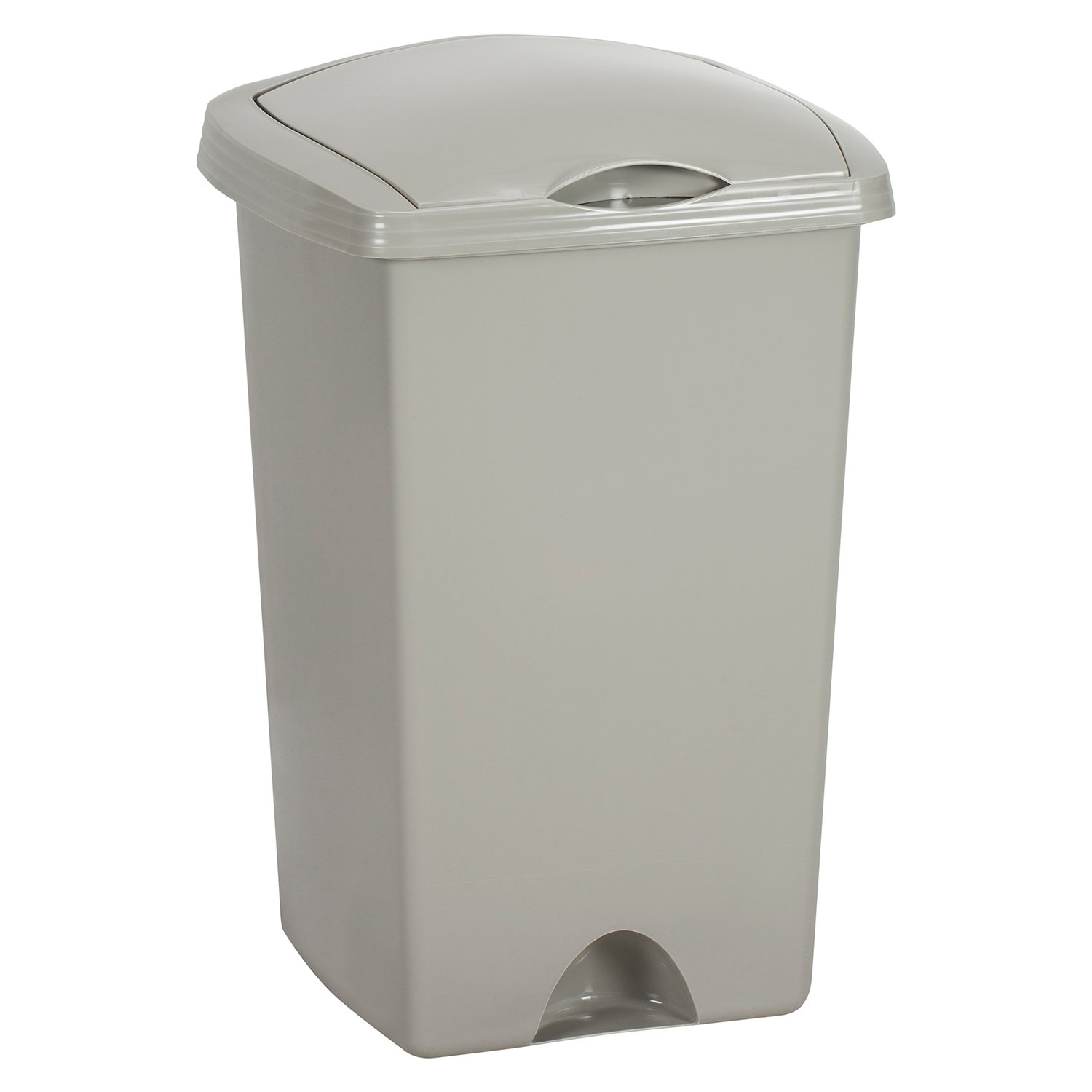 My Style Flip Top Bin - Grey Image 1