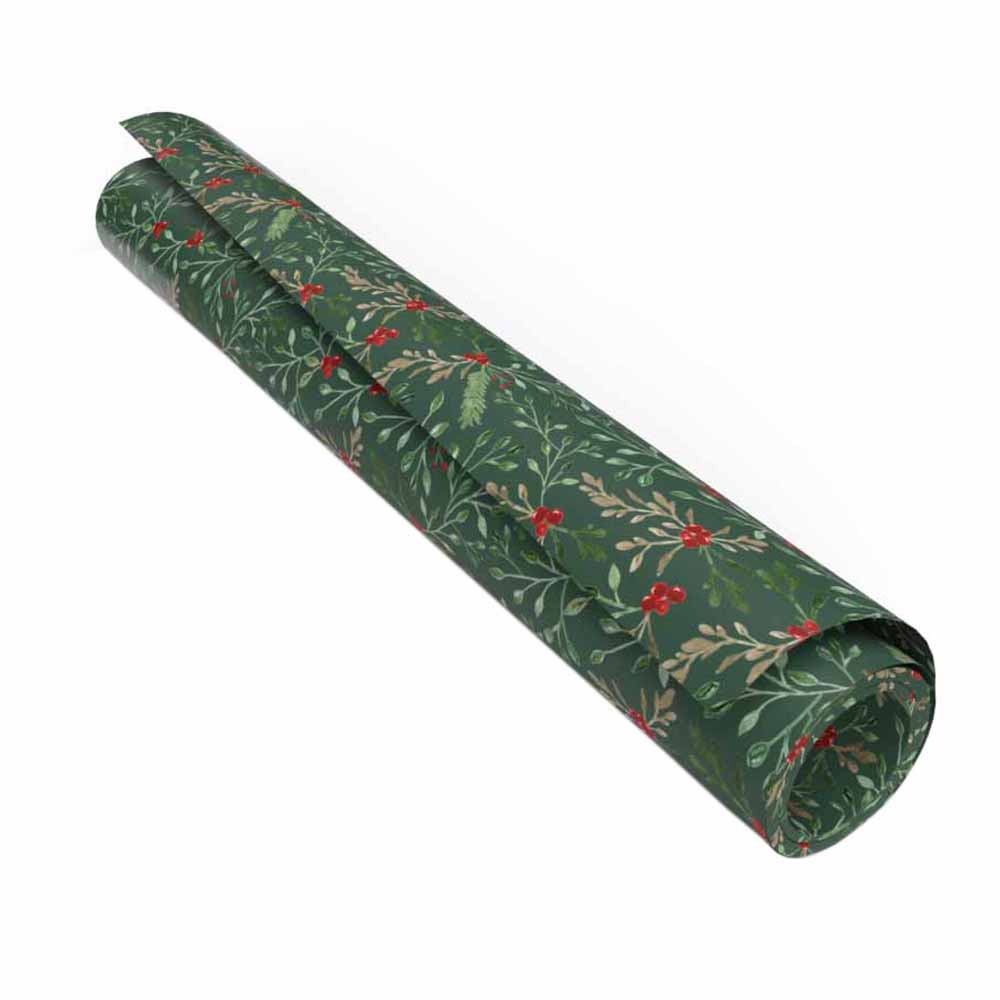 Wilko Cosy Christmas Wrapping Paper 3 Pack Image 5