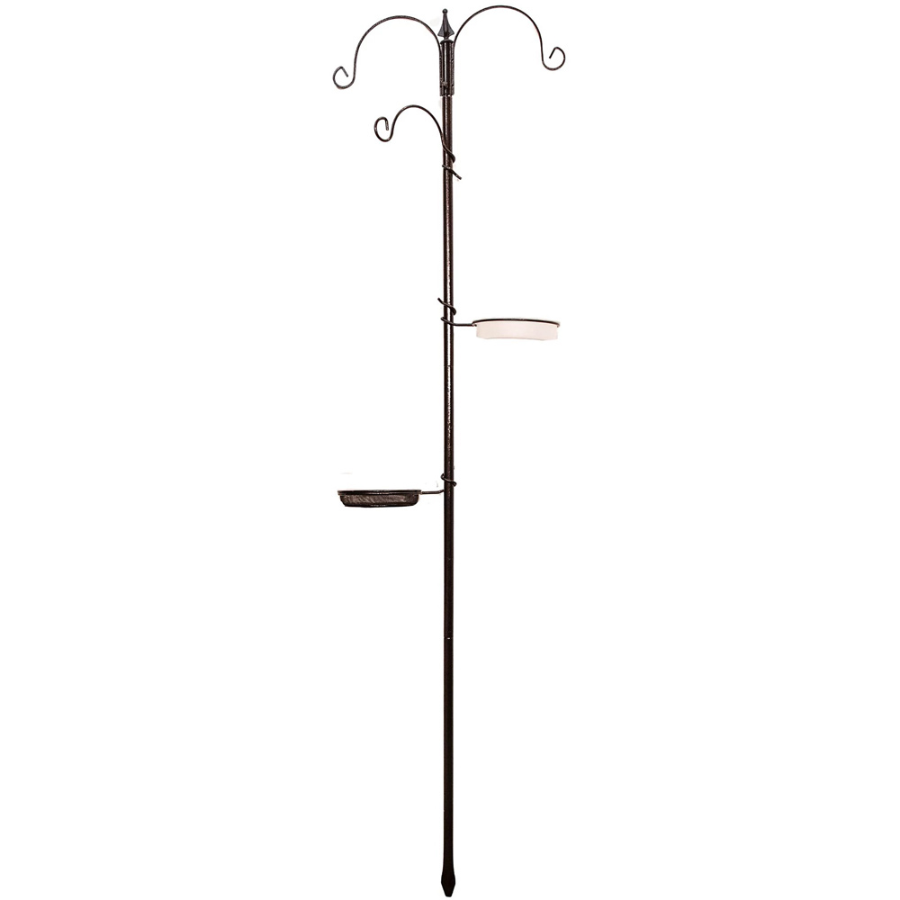Samuel Alexander Hammertone Metal Wild Bird Feeding Station Image 1
