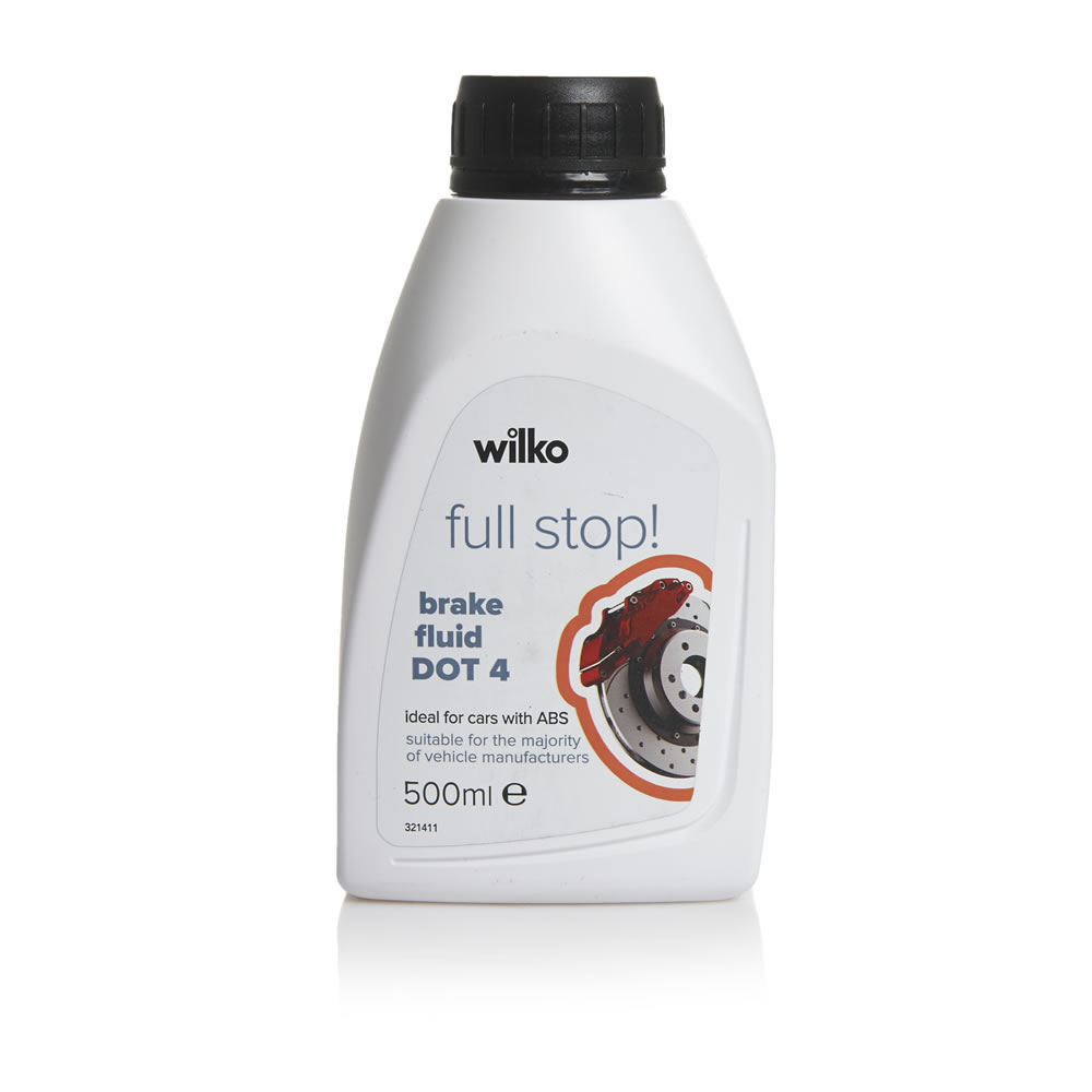 Wilko 500ml Brake Fluid DOT4 Image