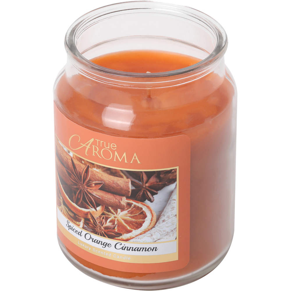 Spiced Orange & Cinnamon Large Mason Jar Image 3