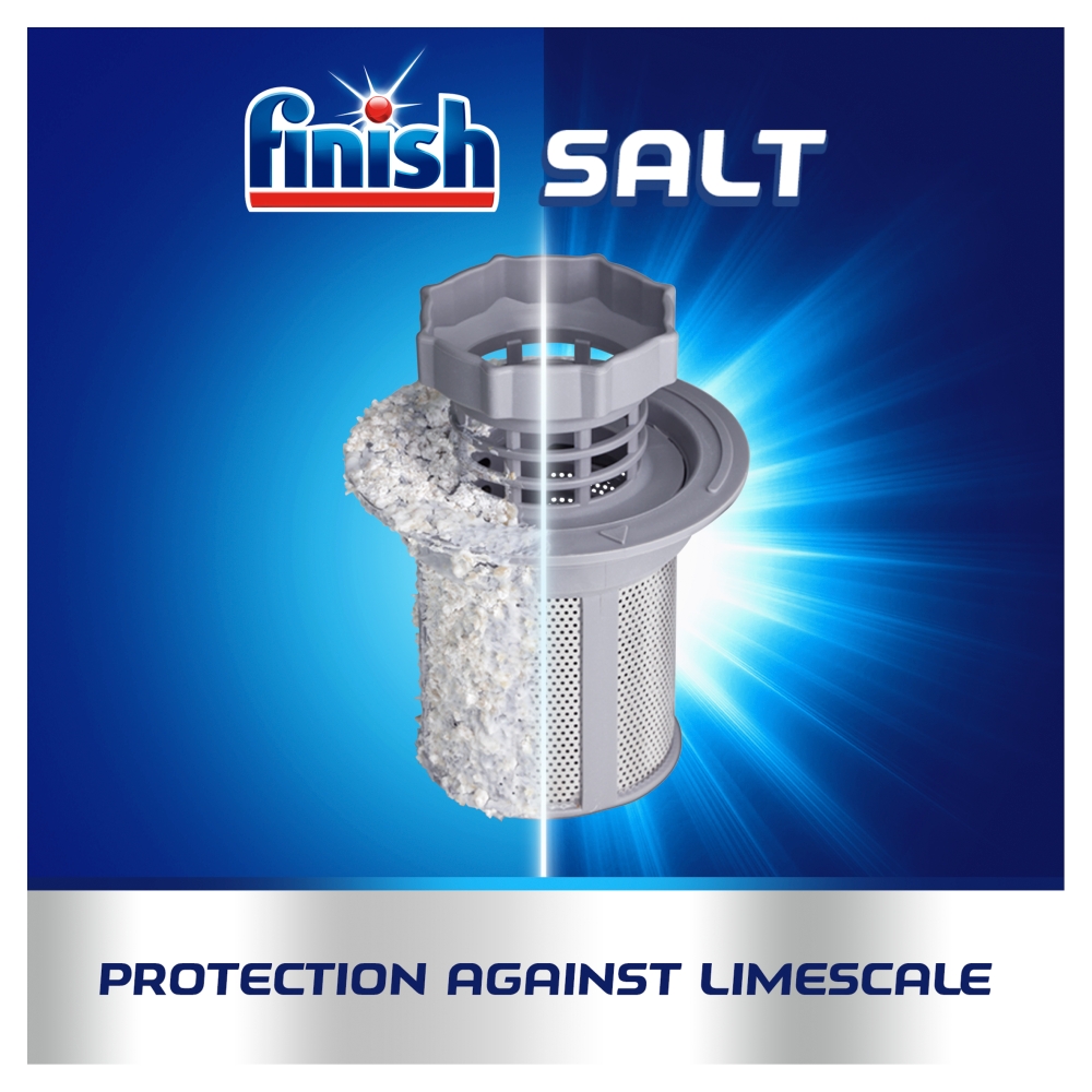 Finish Dishwasher Salt Case of 6 x 2kg Image 3