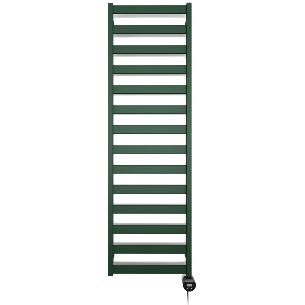 Terma Vivo Matt Green Electric Towel Rail with VEO Element Controller 1630 x 500mm Image 3