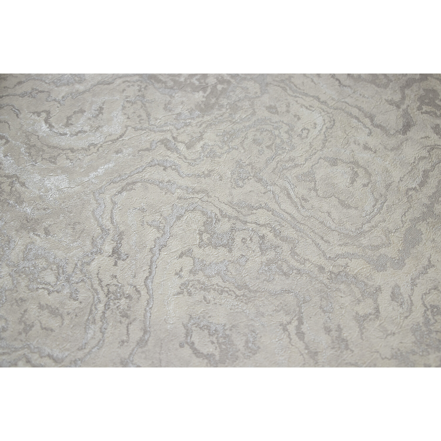 Marble Cloud Glitter Wallpaper - Silver Image 3