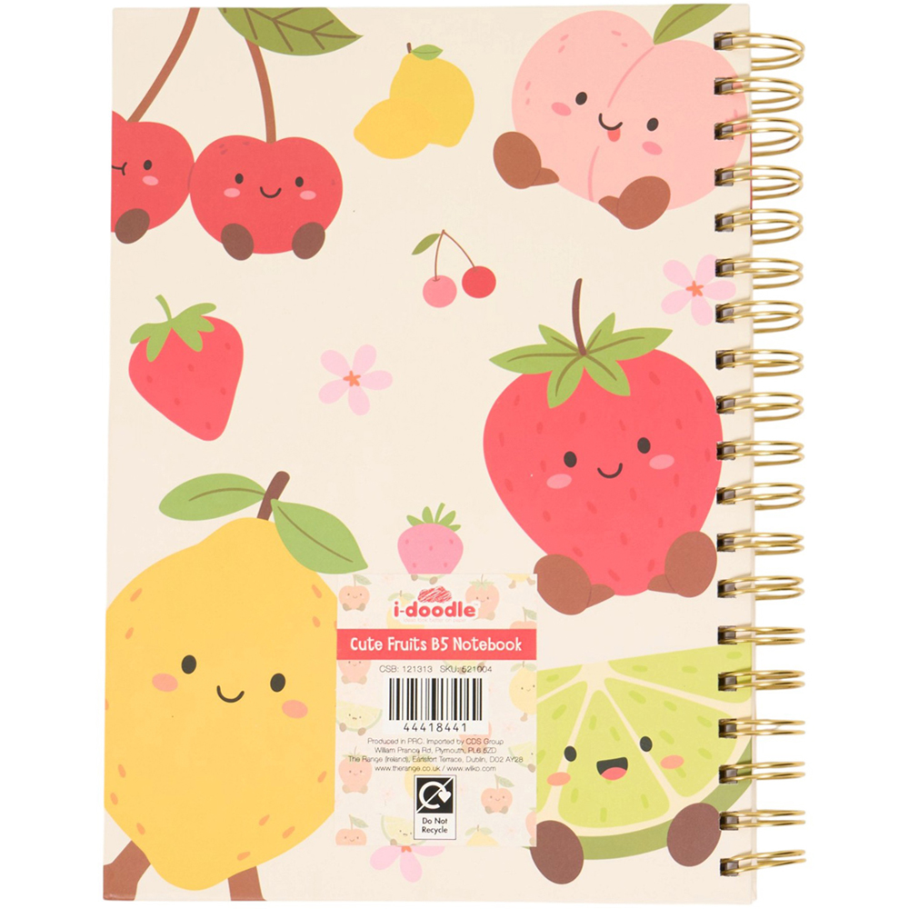 Cute Fruits B5 Notebook Image 2
