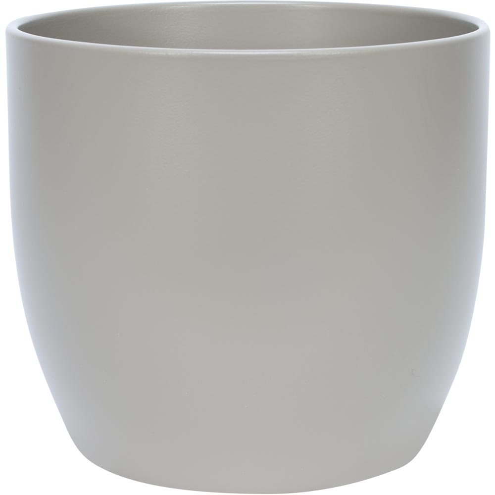 Wilko Light Grey Indoor Planter 14cm Image