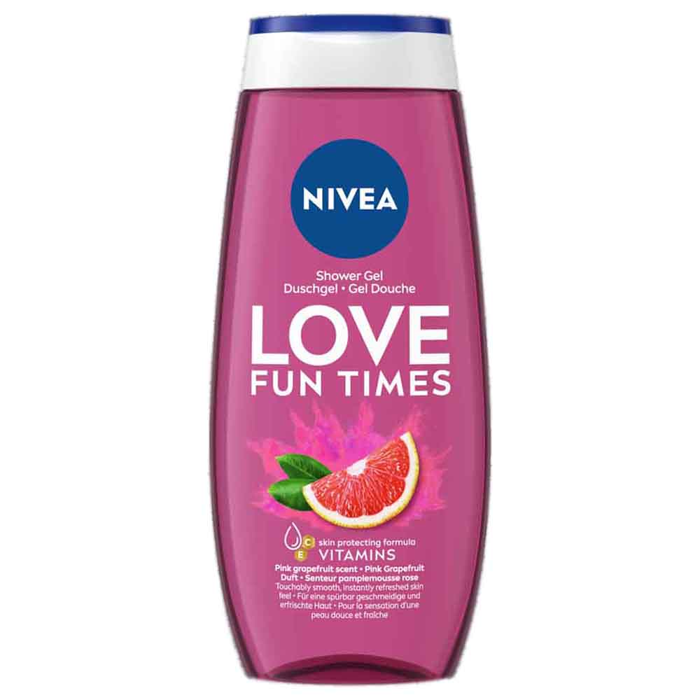 Nivea Care Shower Gel Love Fun Time 250ml   Image 1