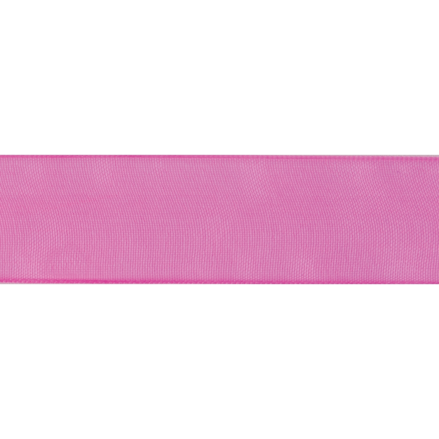 Organdie Ribbon - Hot Pink / 25mm / 5m Image