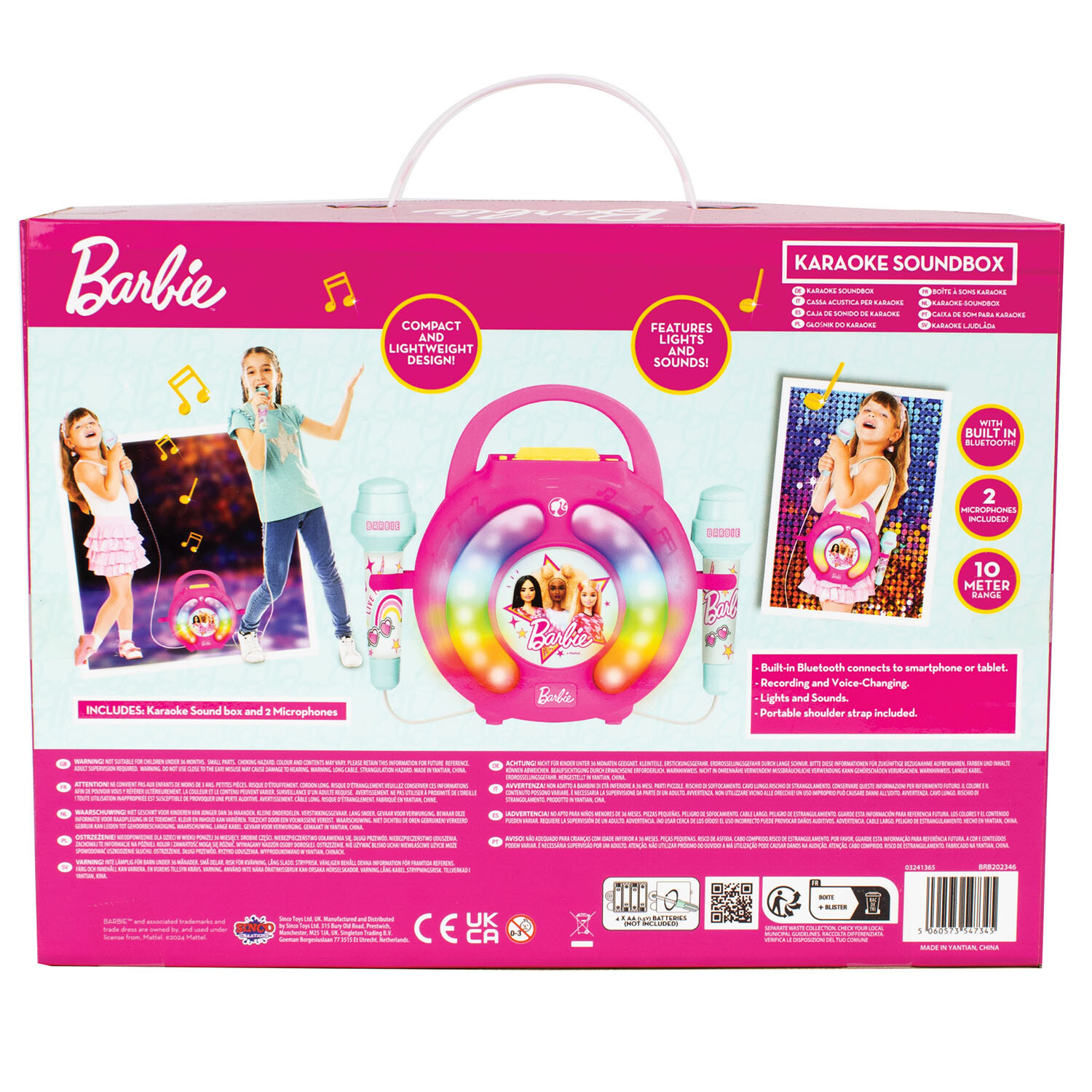 Barbie Karaoke Sound Box - Pink Image 9