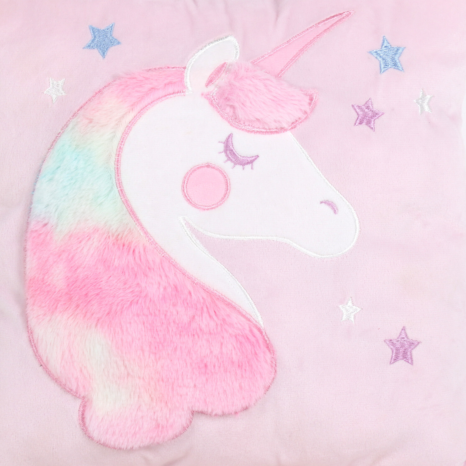 Unicorn Star Cushion - Pink Image 2