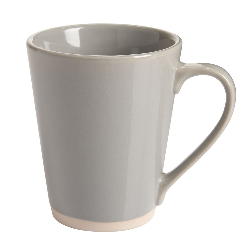 Wilko Grey Dipped Mug Image 1