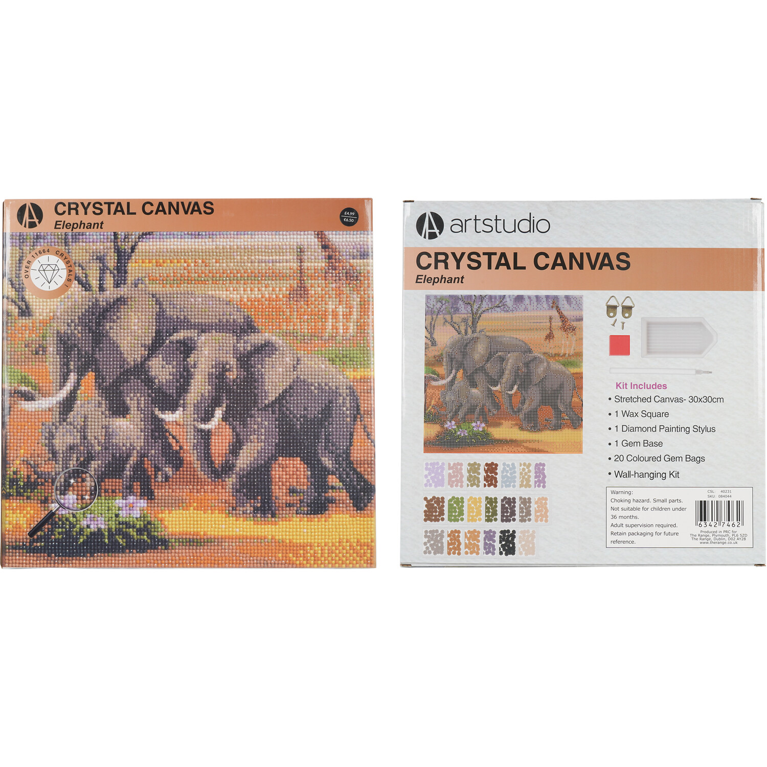 Art StudioCrystal Canvas Koala or Elephant Image 5