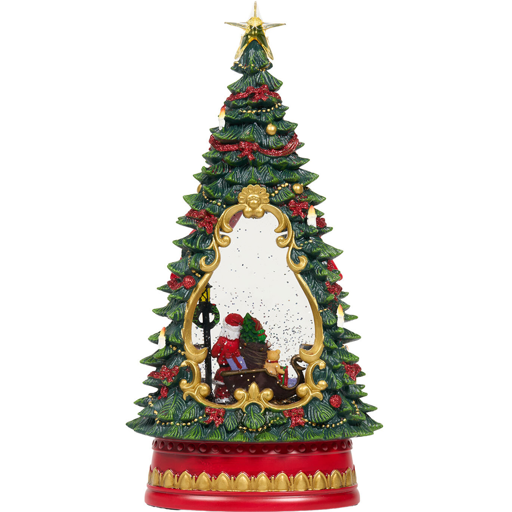 Traditional Tree Glitter Spinner Image 8
