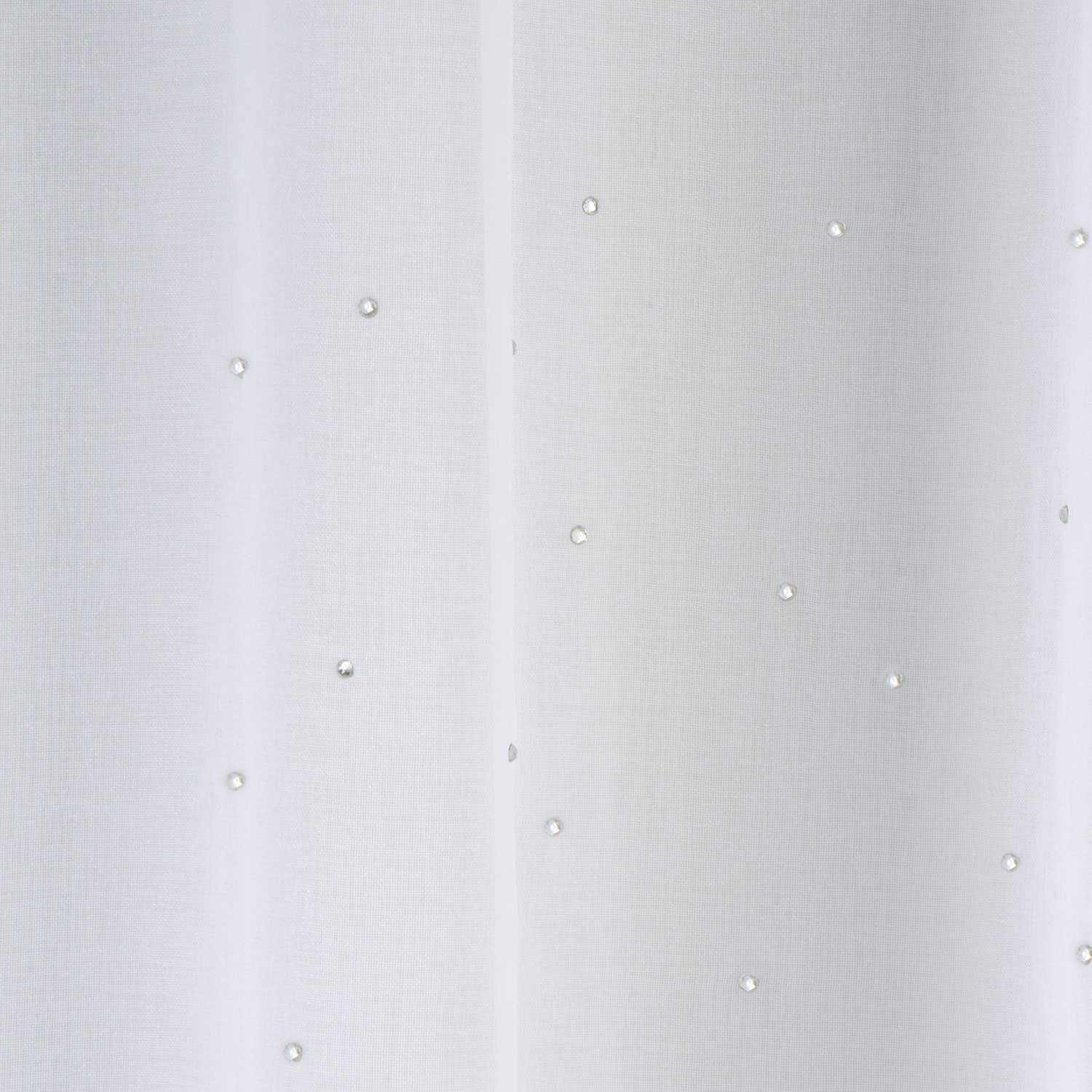 White Jewel Voile Curtain 122 x 140cm Image 3