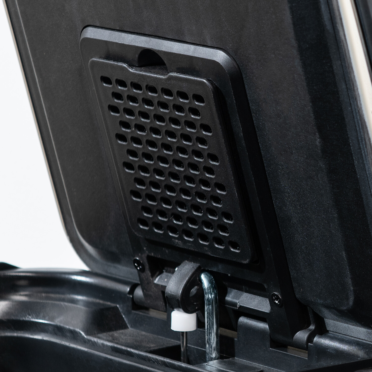 60L Double Recycling Pedal Bin Cream Image 3