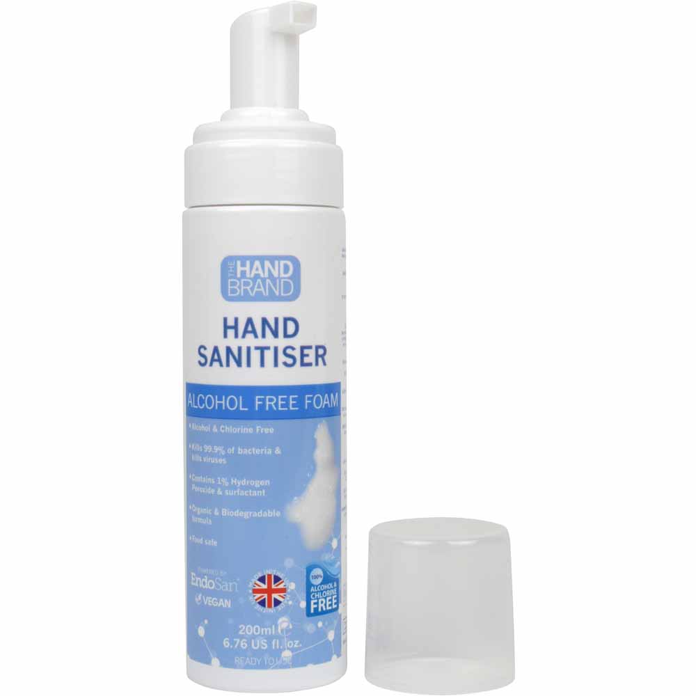 The Hand Brand Sanitising Foam 200ml Image 2