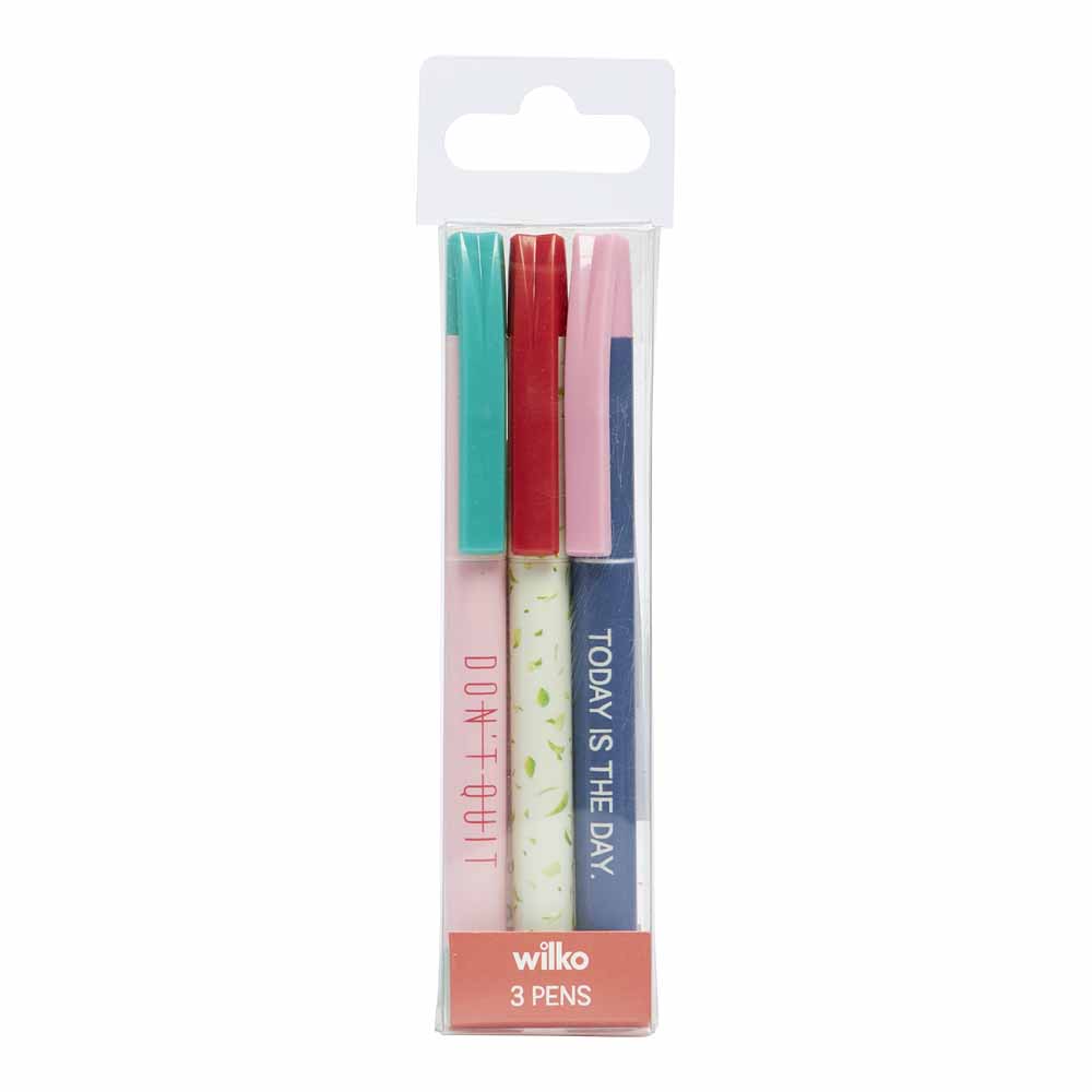 Wilko Discovery 3 Pack of Pens Image 1