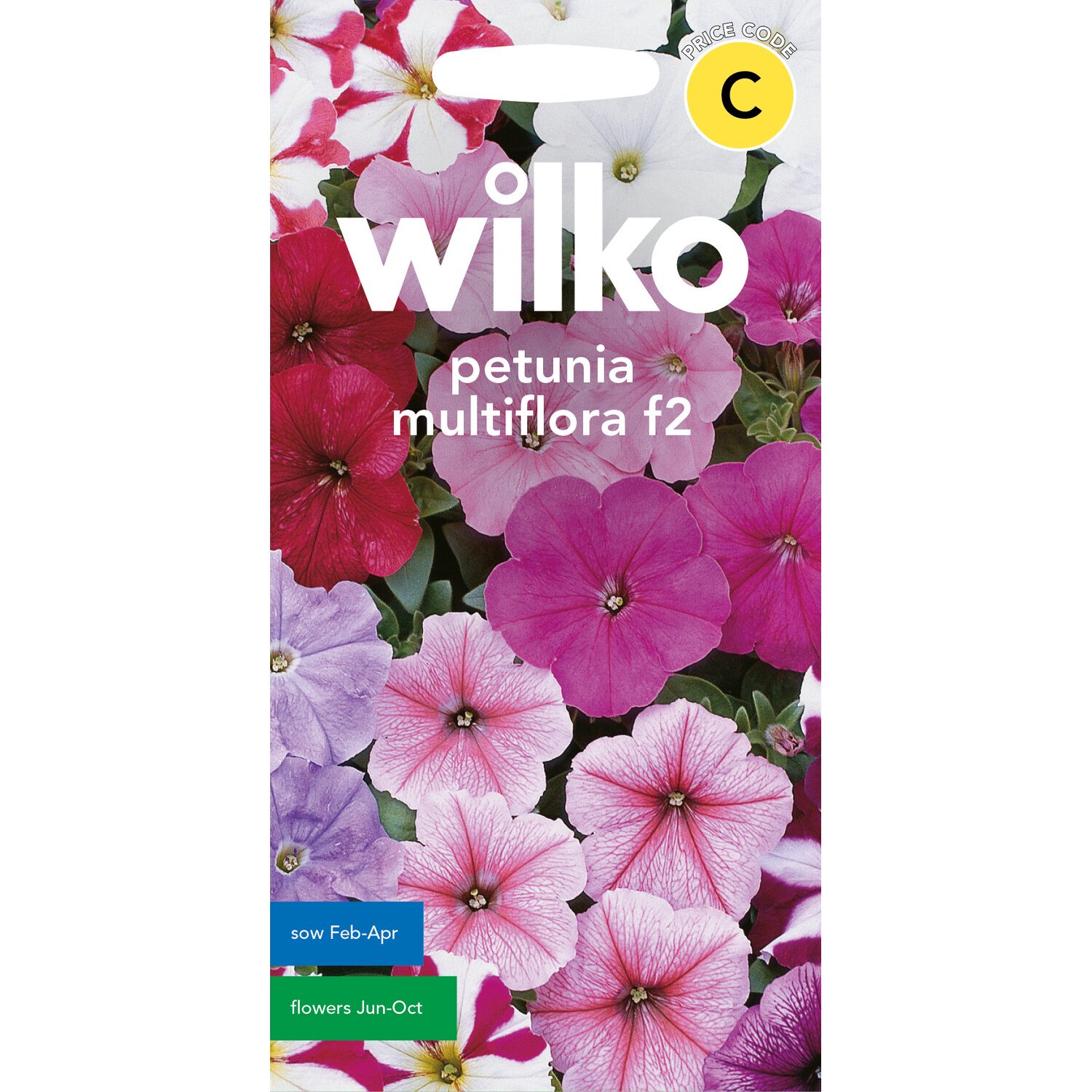 Wilko Petunia Multiflora F2 Seeds Image 1