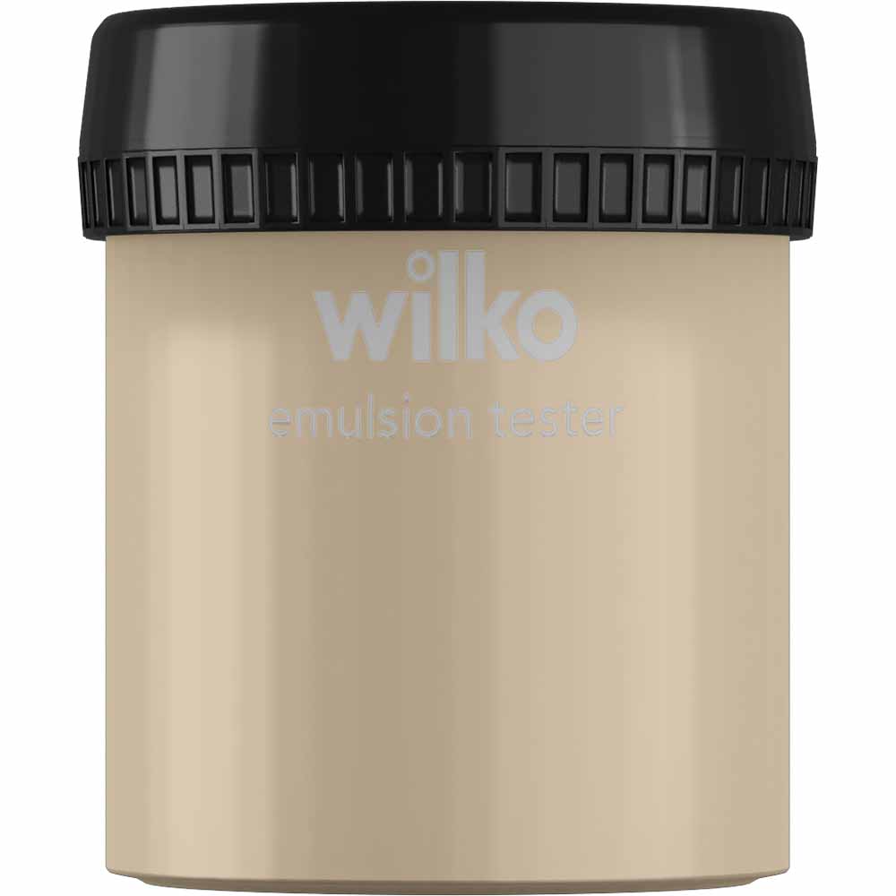 Wilko Tester Pot Chocolate Dream Emulsion Paint 75ml Image 1