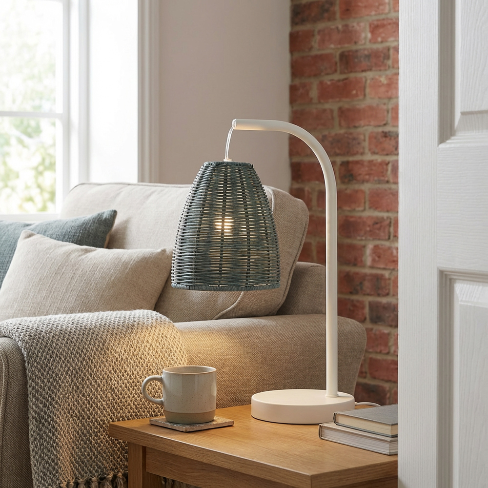 Rhyan Table Lamp - White Image 6