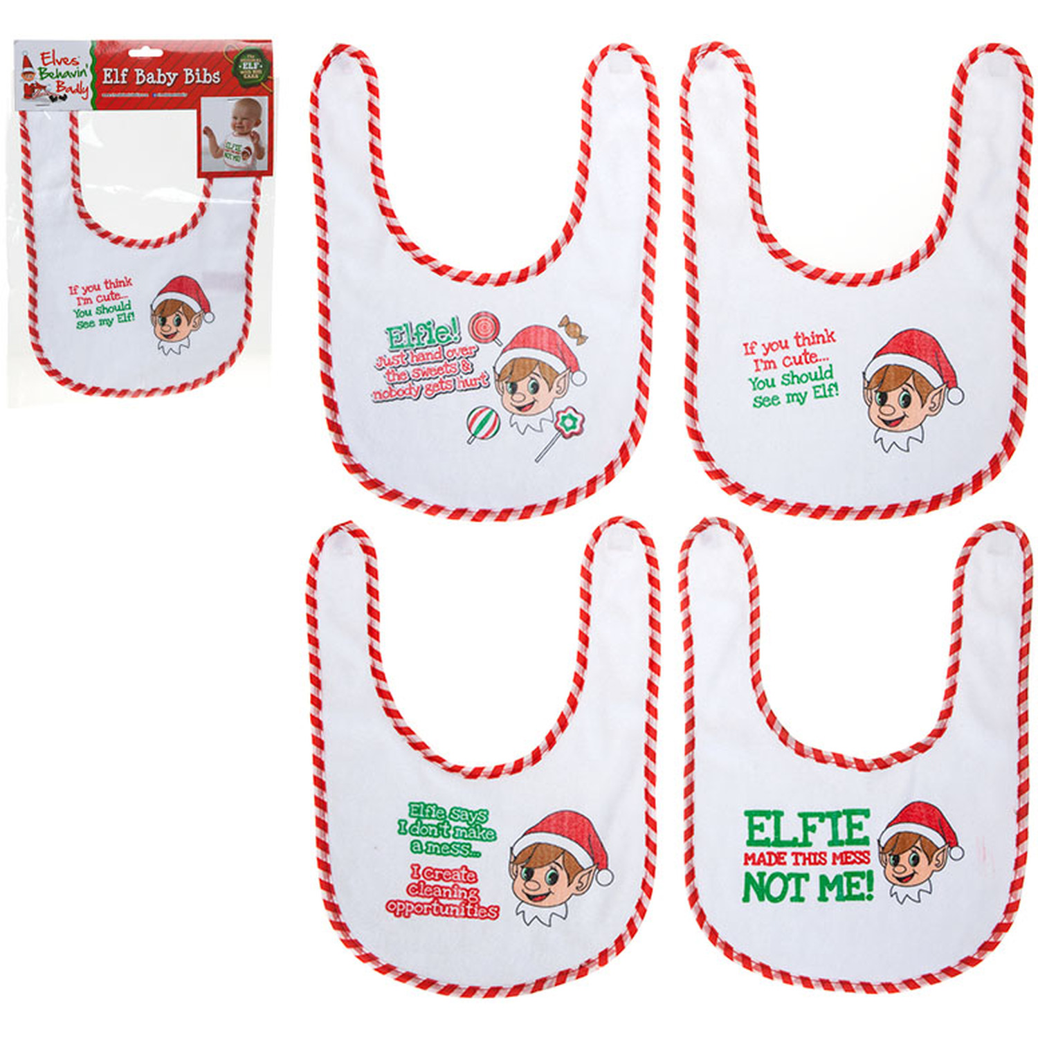 Elf Baby Bib Image