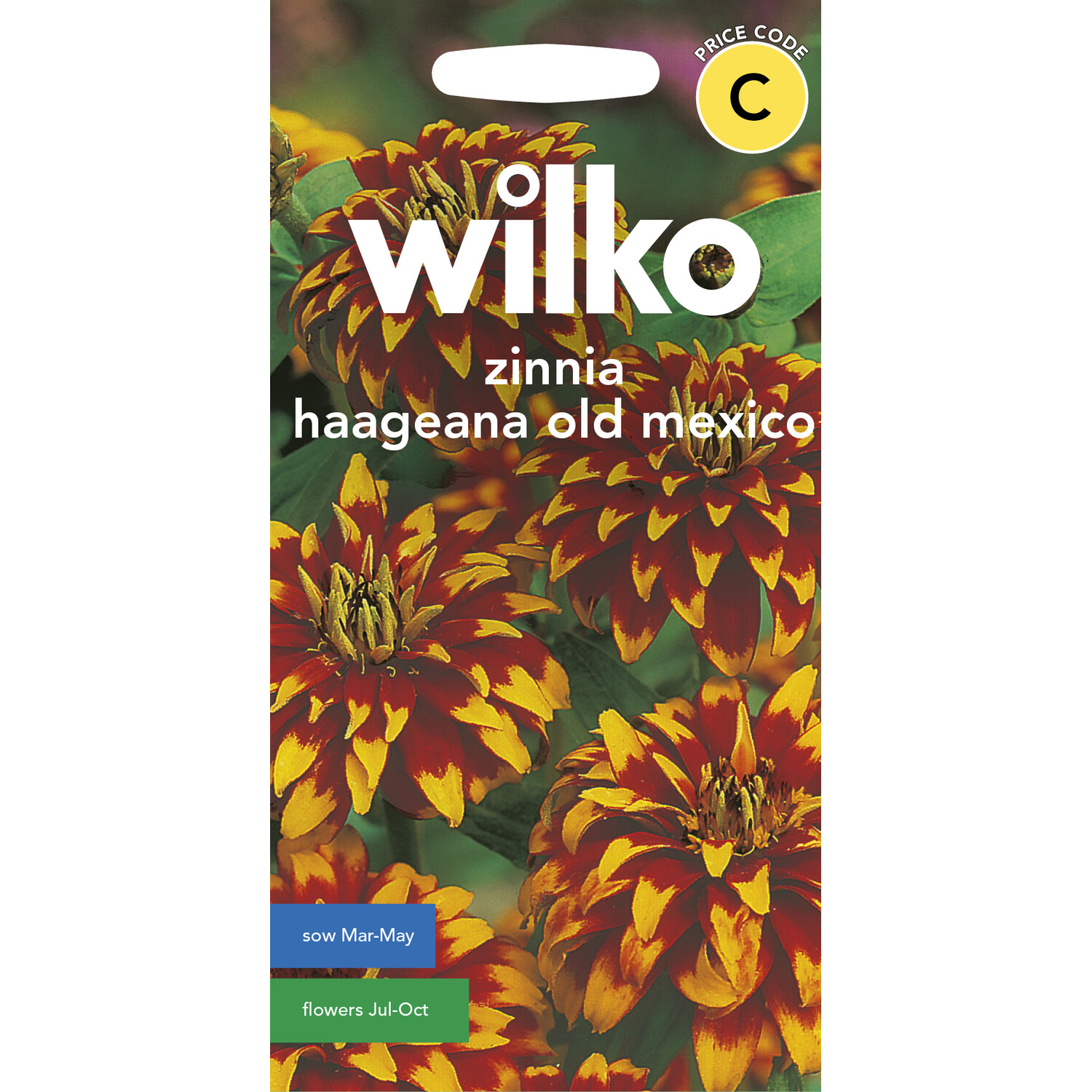 Wilko Zinnia Haageana Old Mexico Seeds Image 1