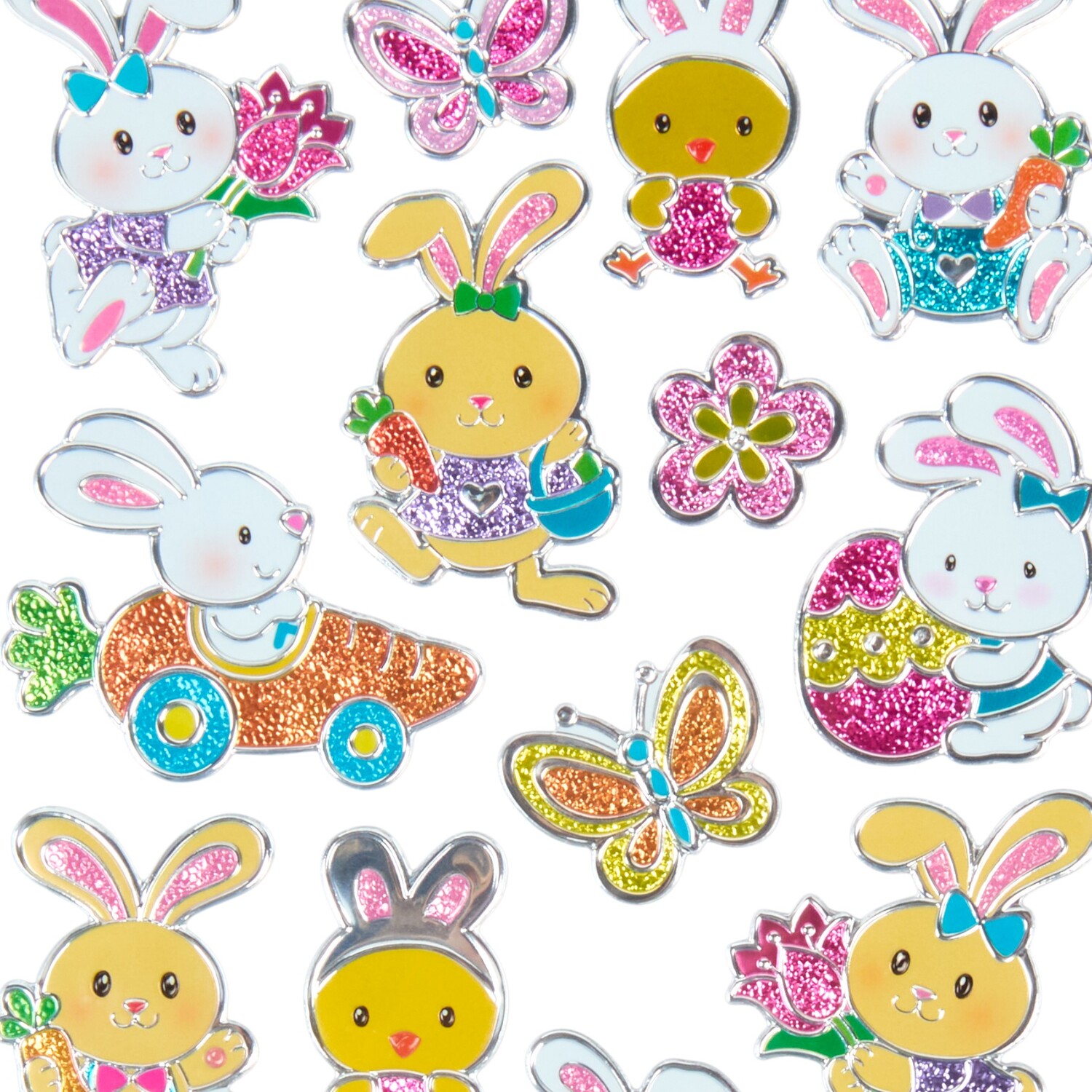Easter Embossed Stickers Image 6