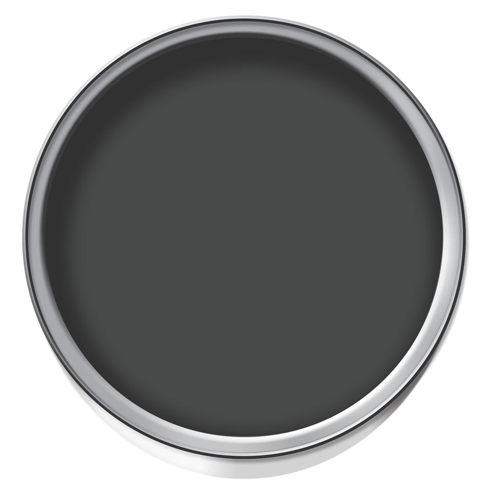 Wilko Barely Black Emulsion Paint Tester Pot 75ml Wilko