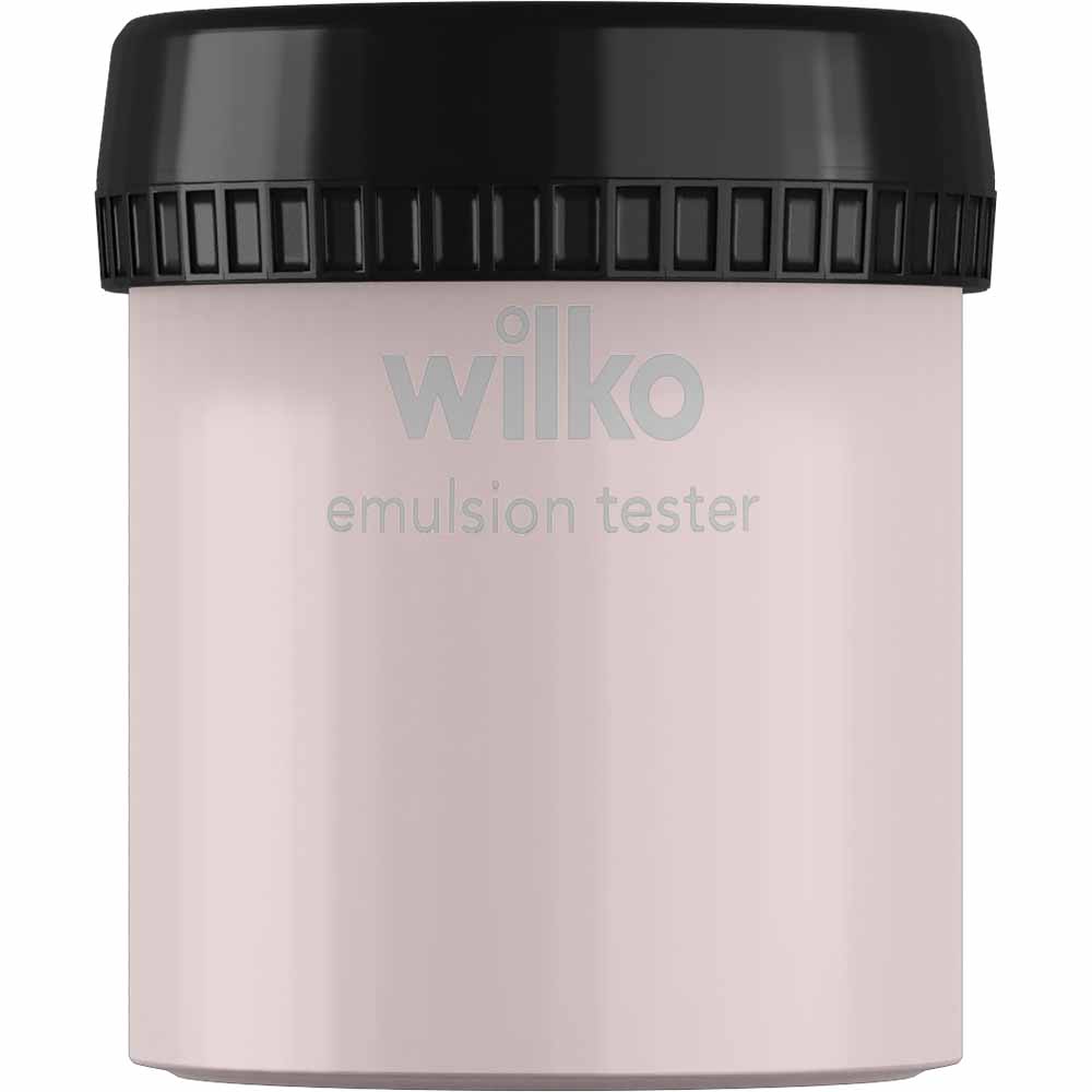 Wilko Tester Pot Raspberry Meld Emulsion Paint 75ml Image 1