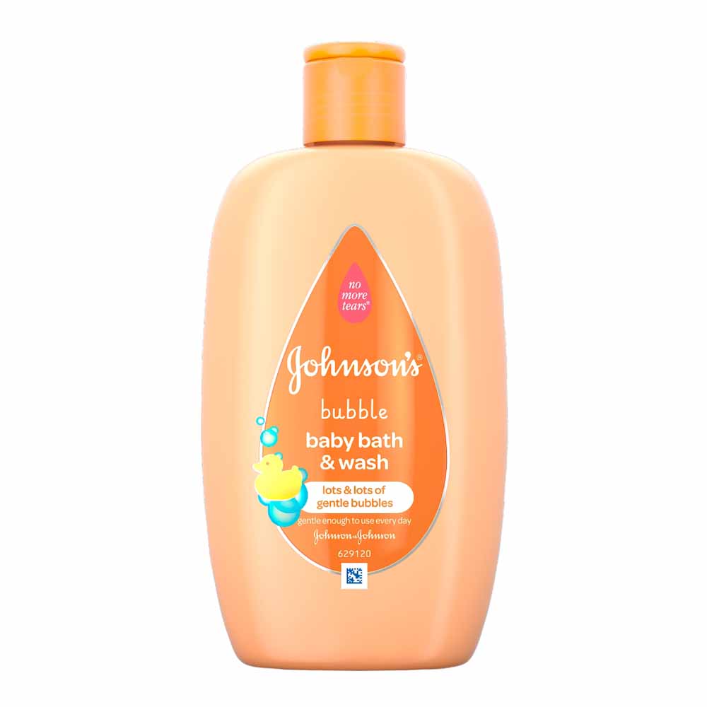 Johnson's 2 in 1 Baby Bath and Wash 300ml Image 2