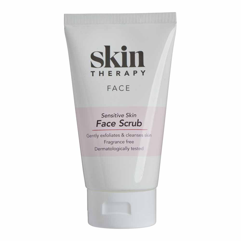 Skin Therapy Sensitive Skin Facial Scrub  - wilko