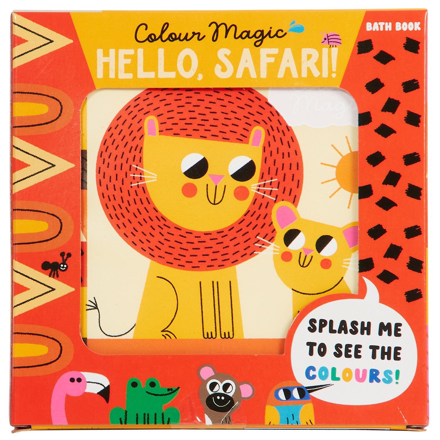 Colour Magic Bath Books - Orange or Blue Image 1