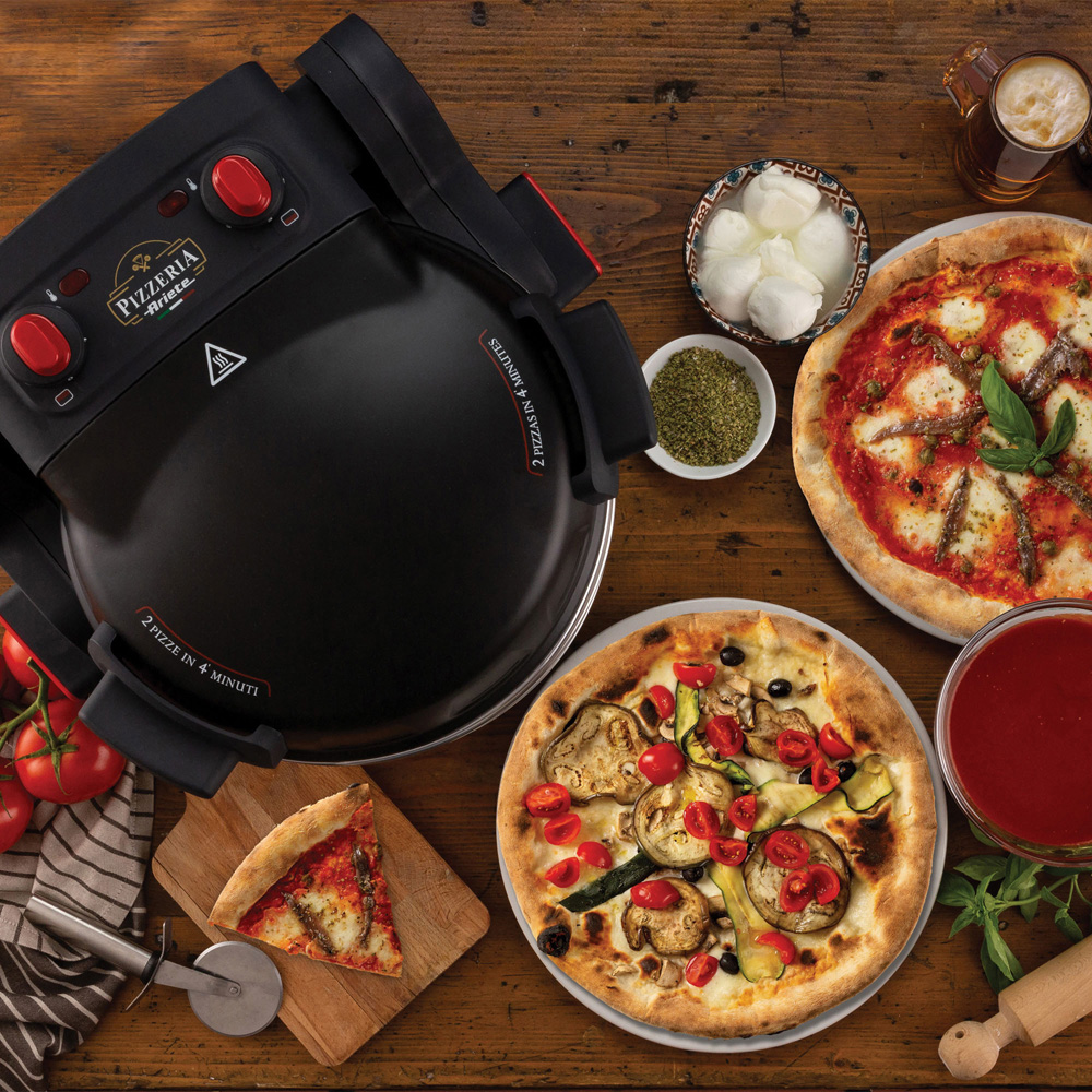 Ariete Black Double Pizza Oven Image 8