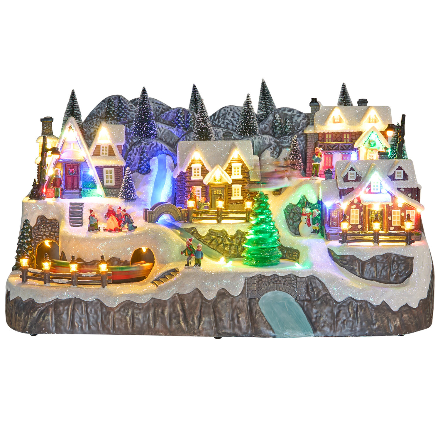 Christmas Whimsical LED Village Model Image 5