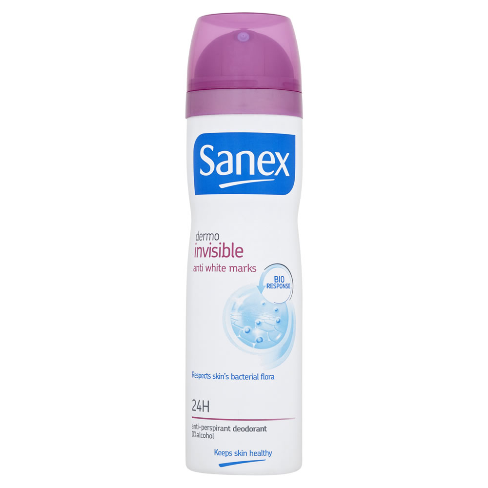 Sanex Dermo Invisible Anti-Perspirant Deodorant 150ml Image