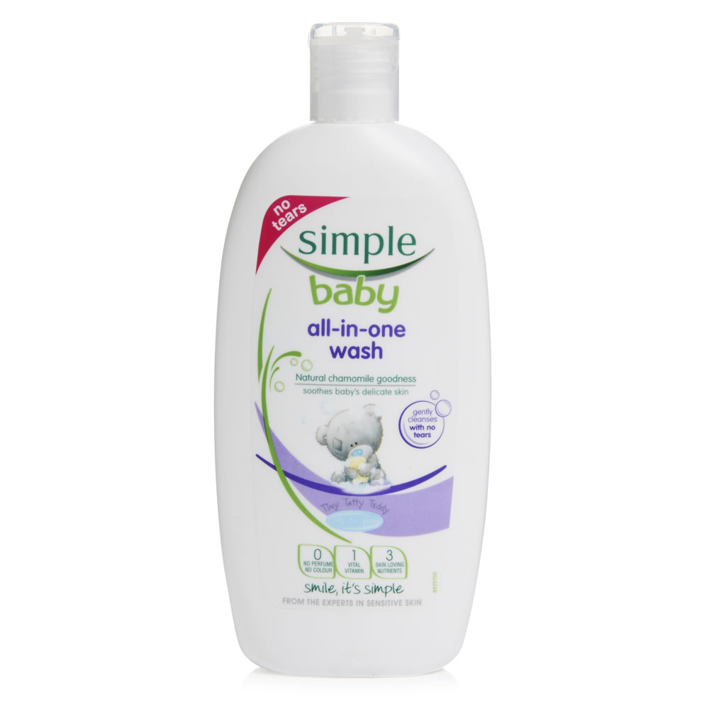 Simple Baby All in One Wash 300ml Image