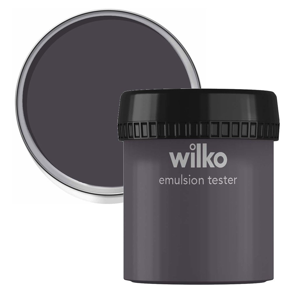 Wilko Paint Tester Pot Misty Mauve 75ml Wilko