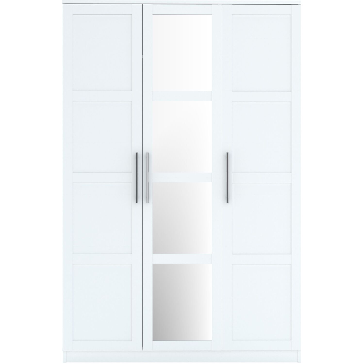 Finley 3 Door Mirrored Wardrobe Image 2
