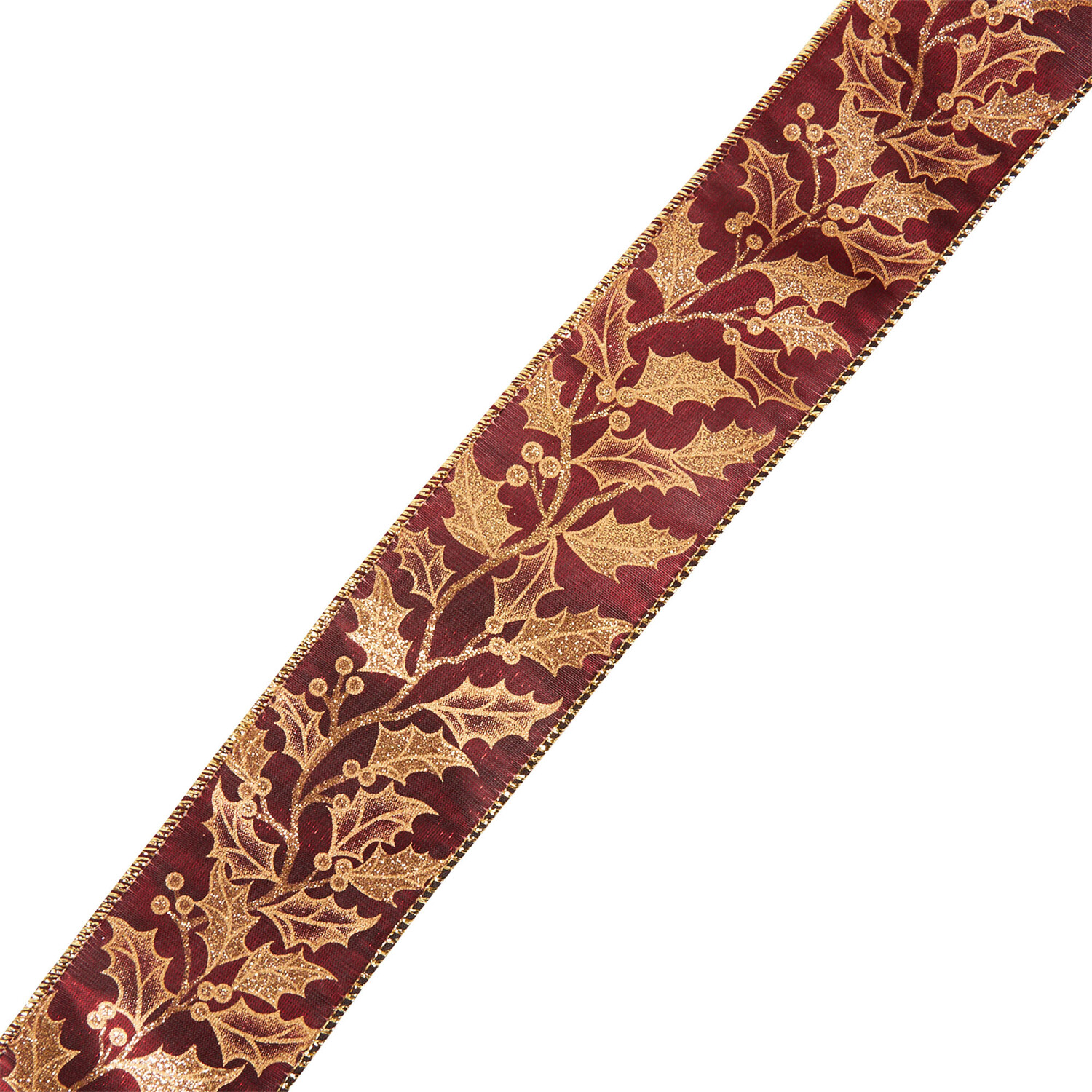 Burgundy or Gold Premium Ribbon Image 8