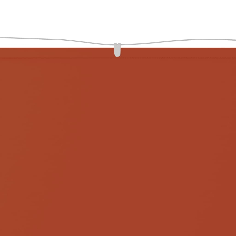 vidaXL Red Oxford Fabric Vertical Awning 1.4 x 4.2cm Image 5