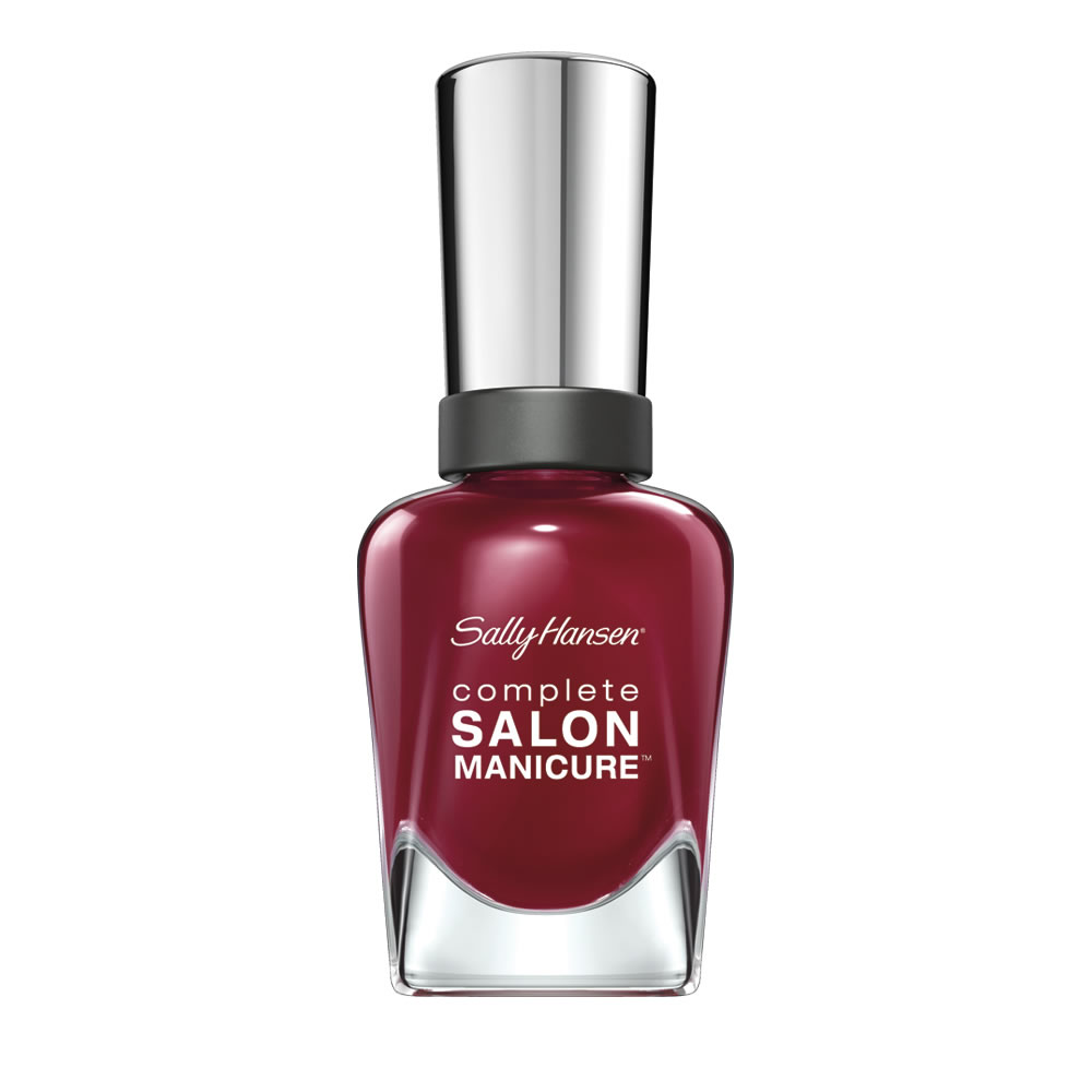 Sally Hansen Complete Salon Manicure Nail Polish Red Zin 14.7ml Image