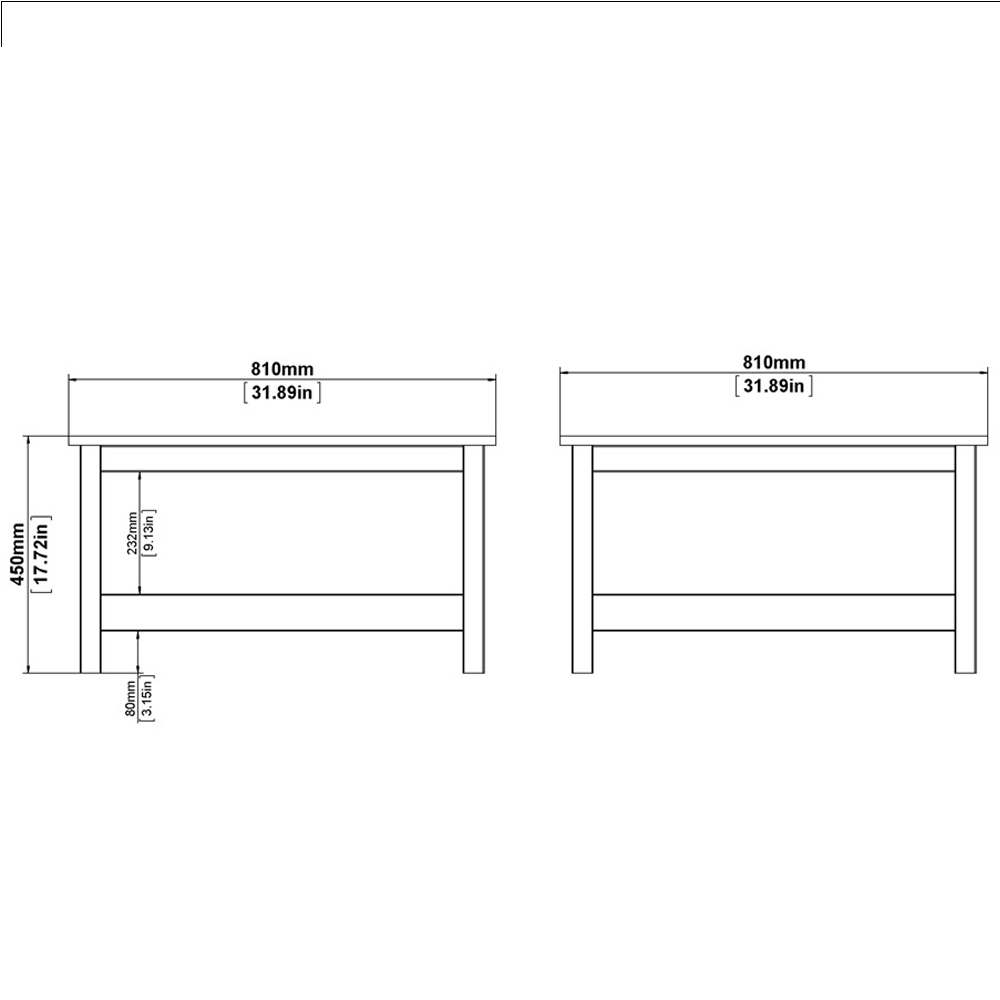 Florence Barcelona White Coffee Table Image 9