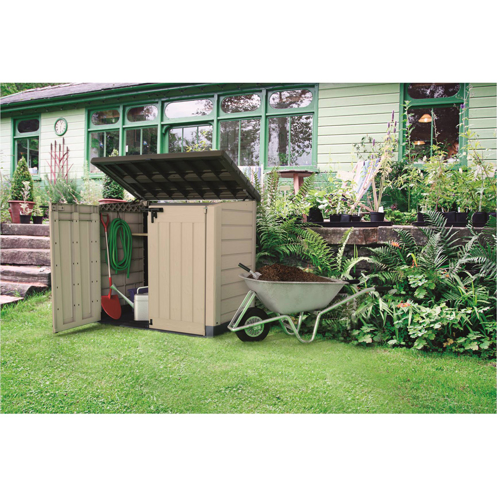 Keter 1200L Store It Out Max Brown Outdoor Storage Shed Image 8