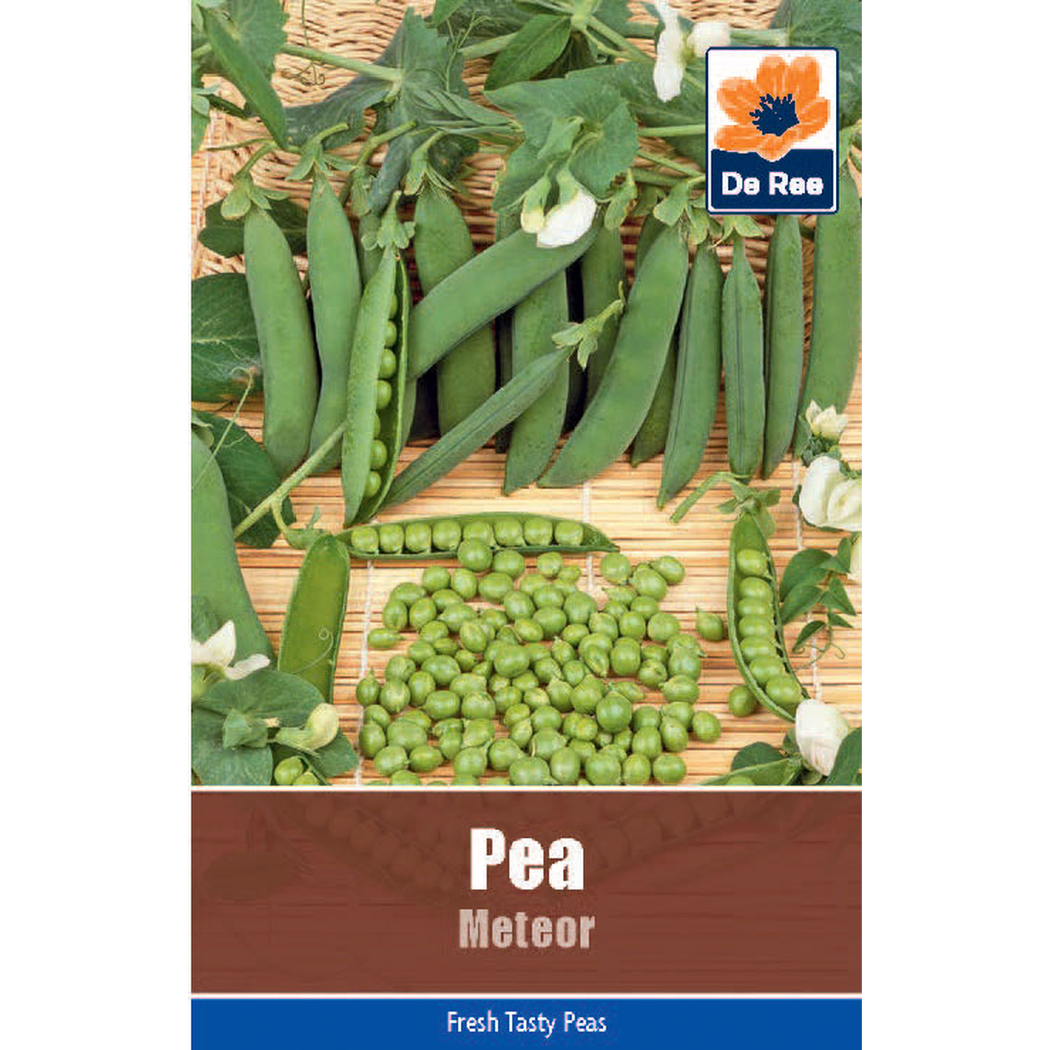 Pea Meteor Green Shaft Seed Packet Image