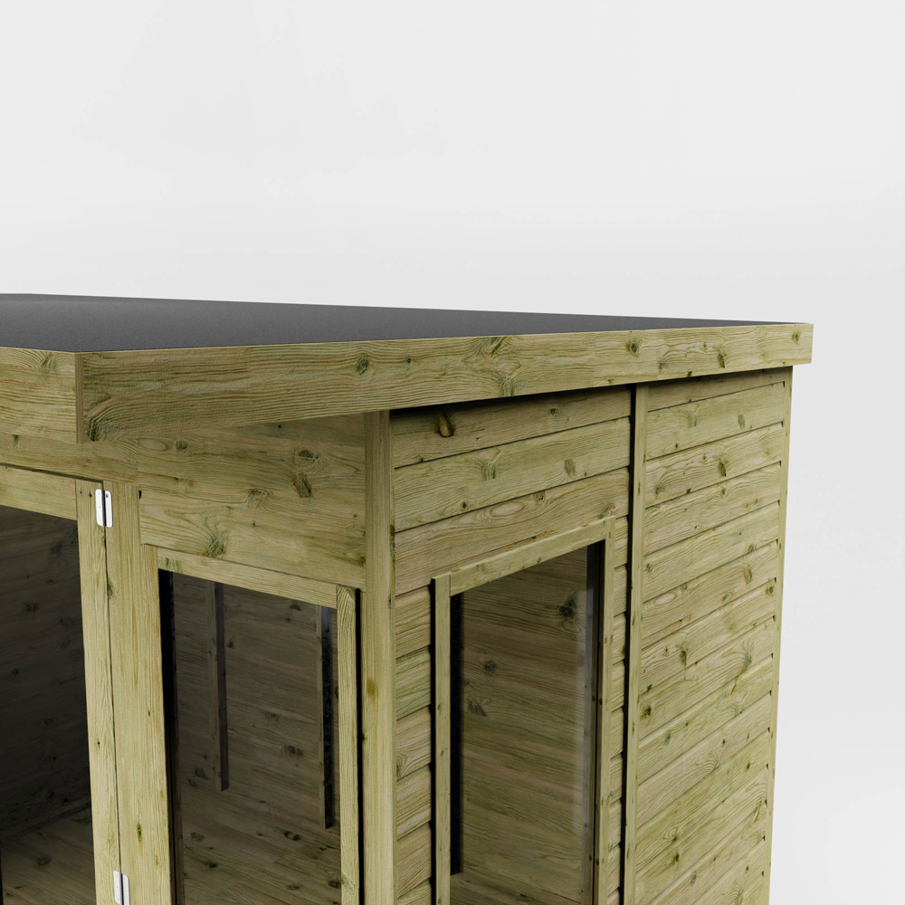 Mercia Summerhouse with Side Shed 12 x 8ft Image 7