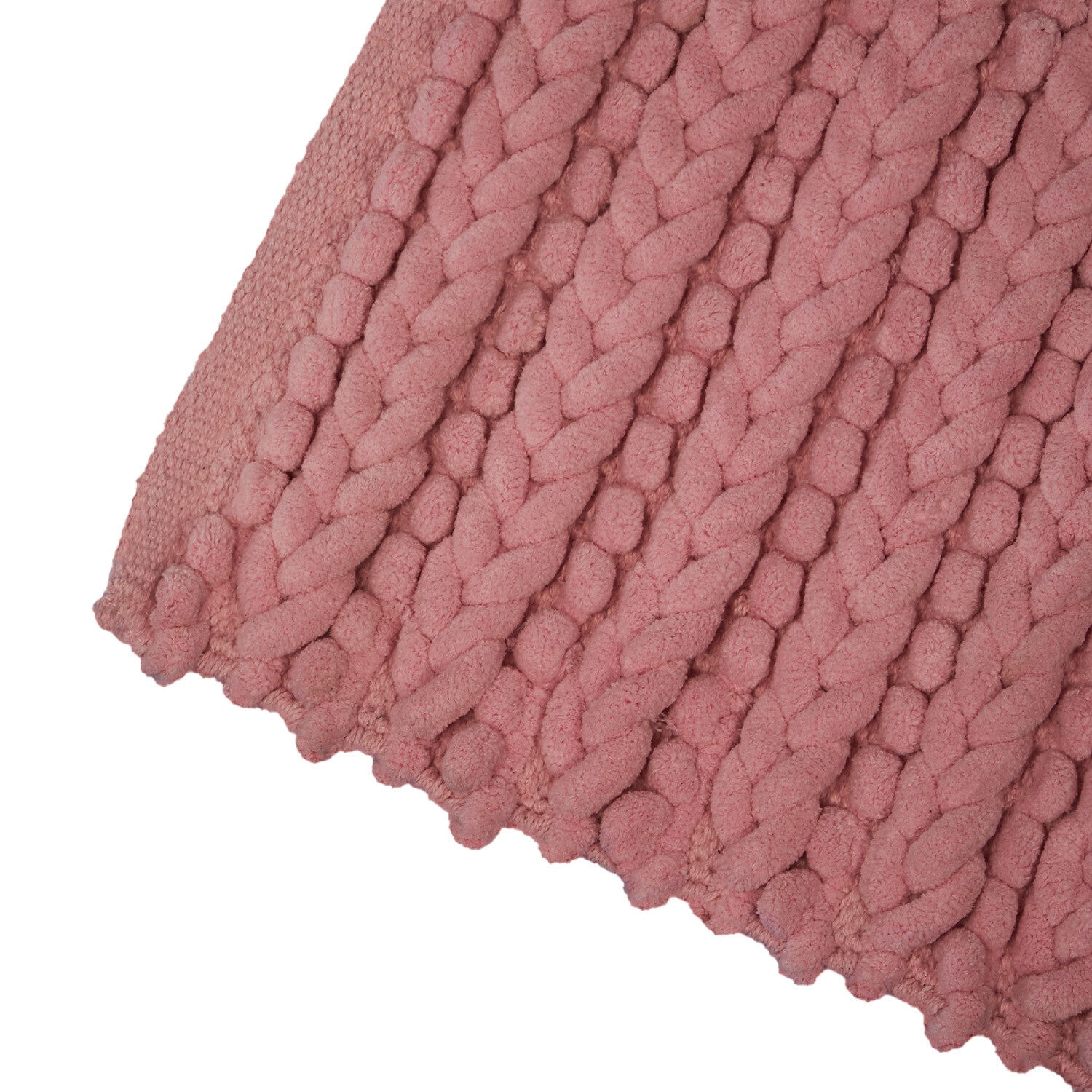 Knit Bath Mat - Pink Image 4