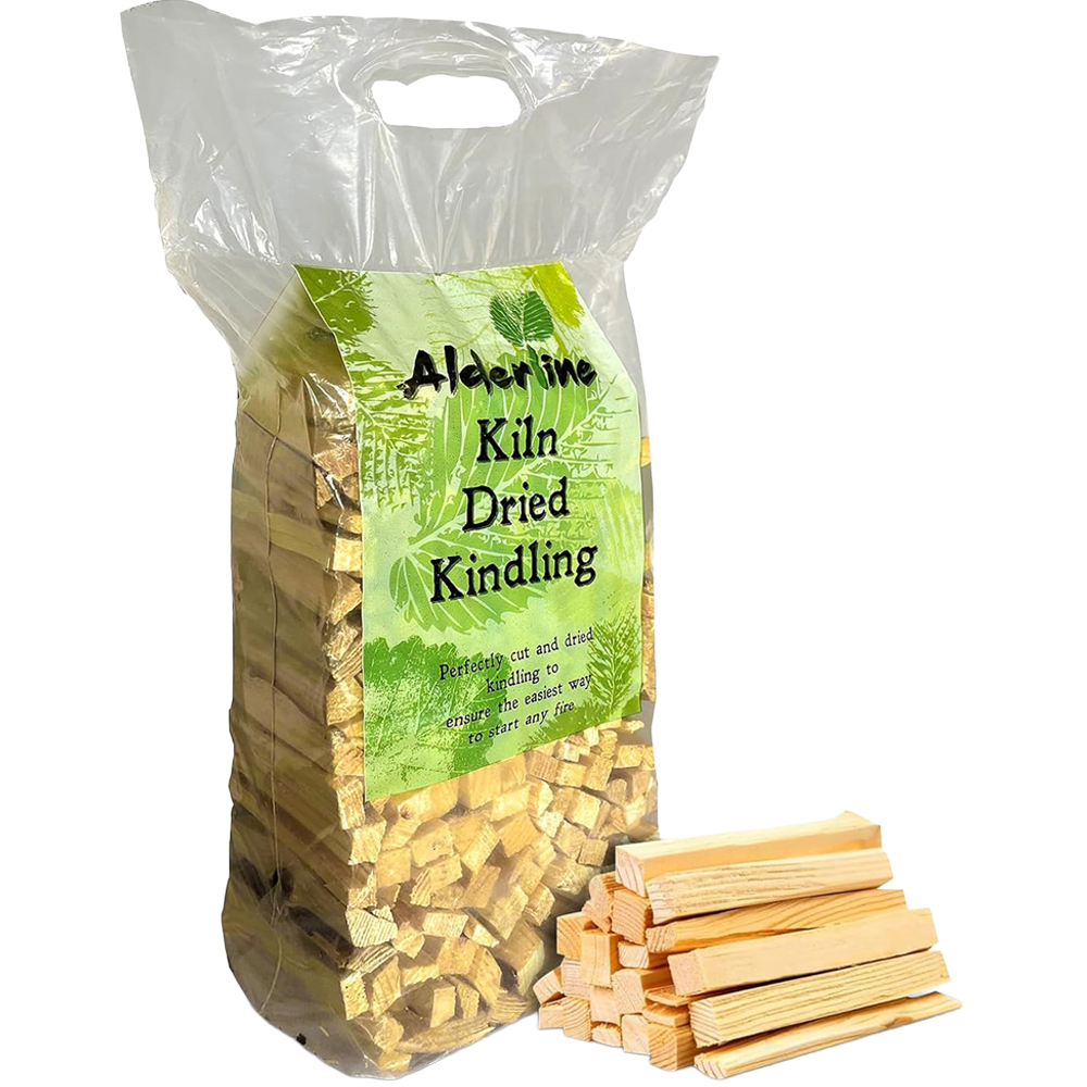 RoyalFire Alderline Kiln Dried Pine Kindling Bag 3kg Image 1