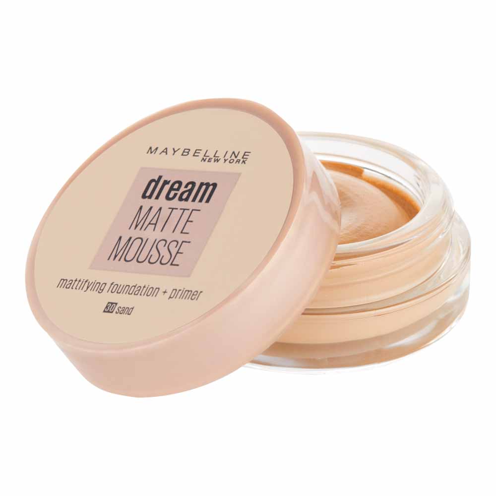 Maybelline Dream Matte Mousse Foundation SPF15 Sand 30 18ml Image 2