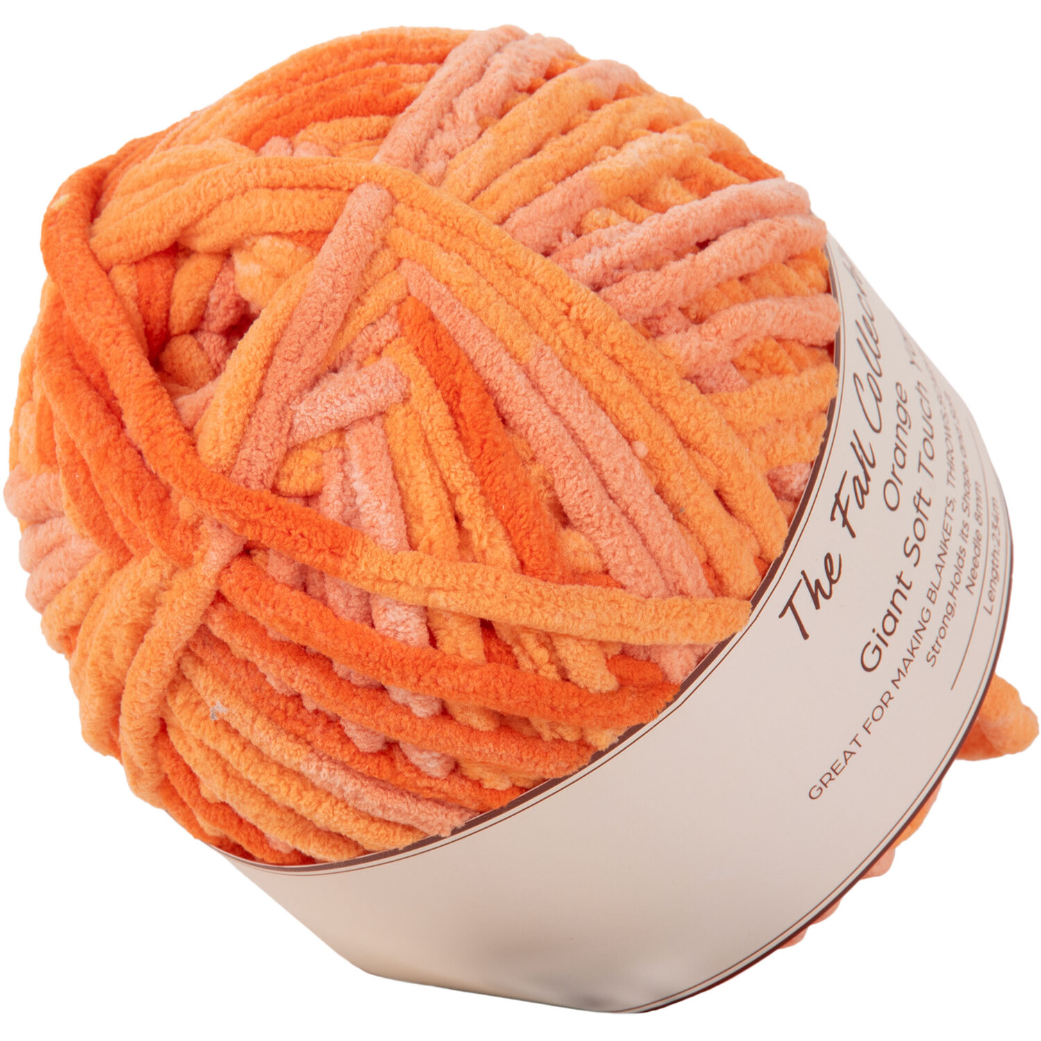 Divante Giant Soft Touch Yarn - Orange Image 2